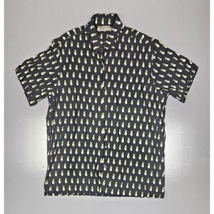 Kenny Flowers Limited Edition Button Up Shirt Mens‎ 2XL. Rayon Pineapple Print.